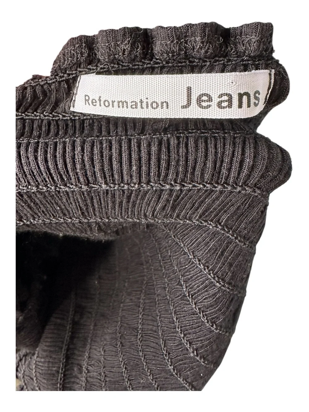 Reformation stretchy black